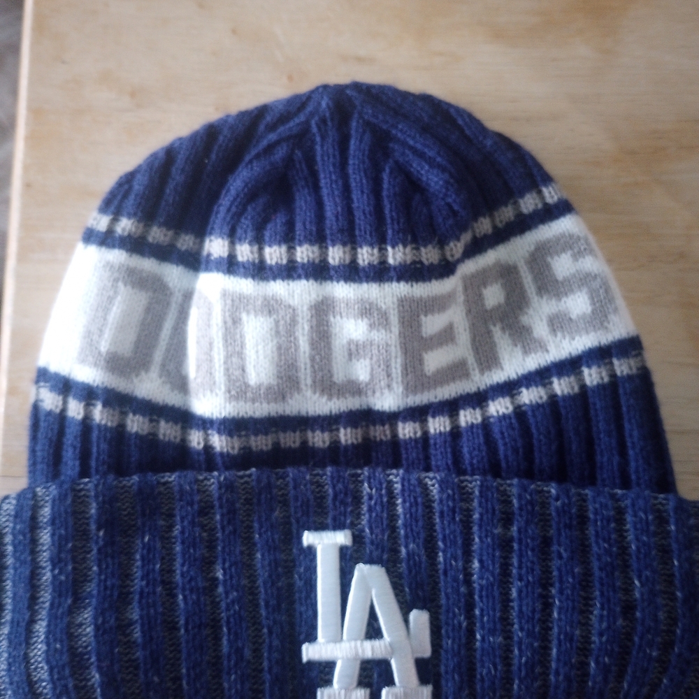Los Angeles Dodgers New Era Knit Beanie